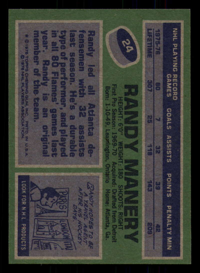 1976-77 Topps Hockey  #6 - #85 - Complete your set - Pick your Card - Picture 69 of 423