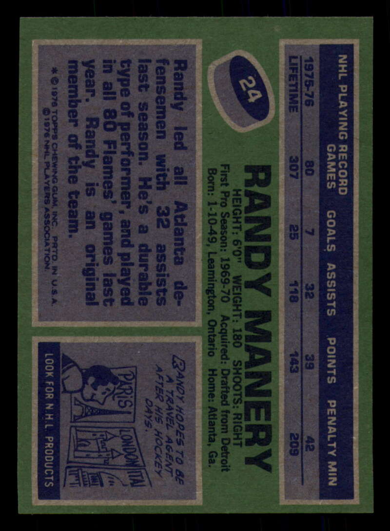 1976-77 Topps Hockey  #6 - #85 - Complete your set - Pick your Card - Picture 73 of 423