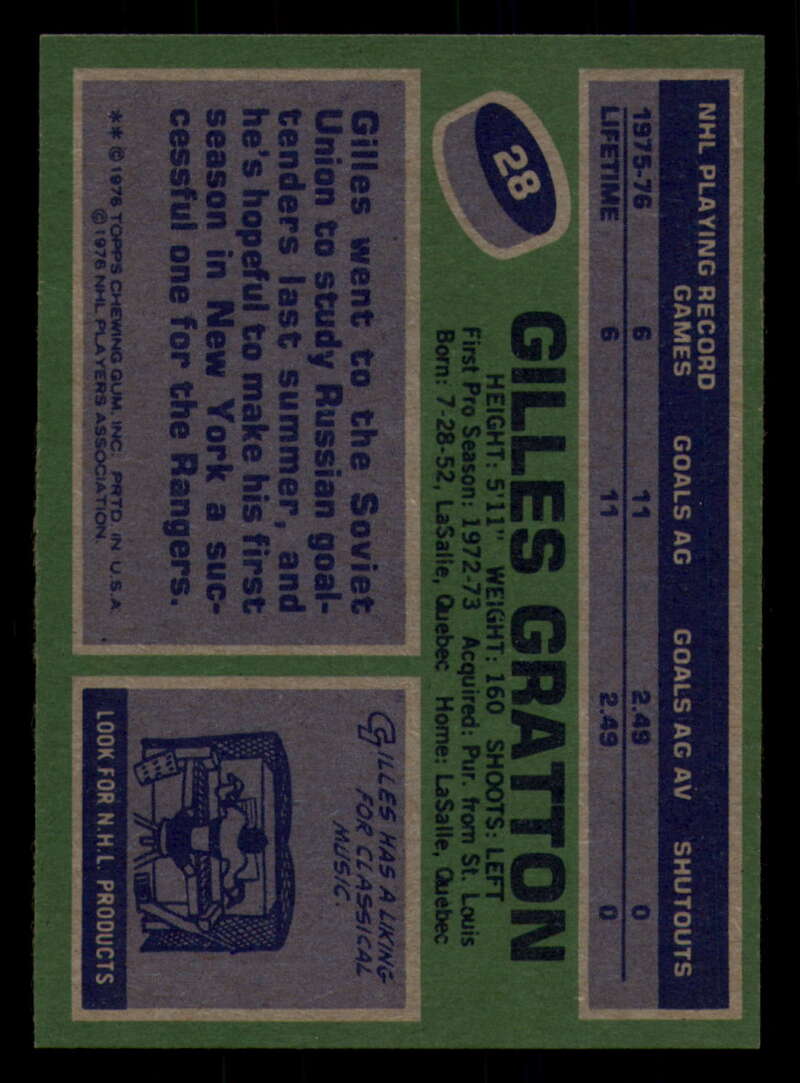 1976-77 Topps Hockey  #6 - #85 - Complete your set - Pick your Card - Picture 91 of 423