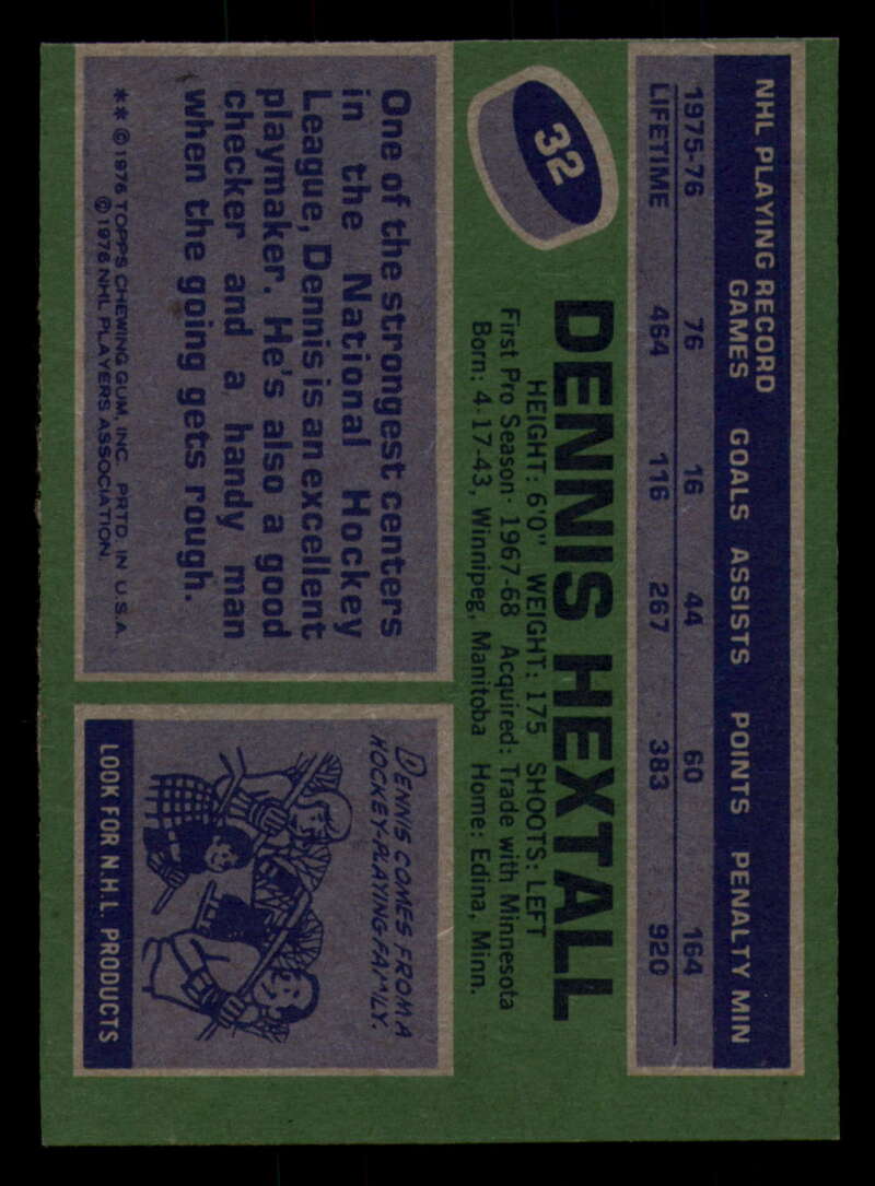 1976-77 Topps Hockey  #6 - #85 - Complete your set - Pick your Card - Picture 113 of 423