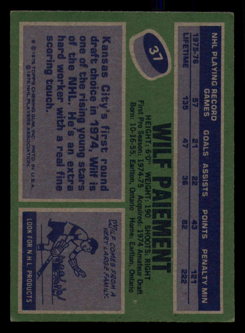 1976-77 Topps Hockey  #6 - #85 - Complete your set - Pick your Card - Picture 143 of 423