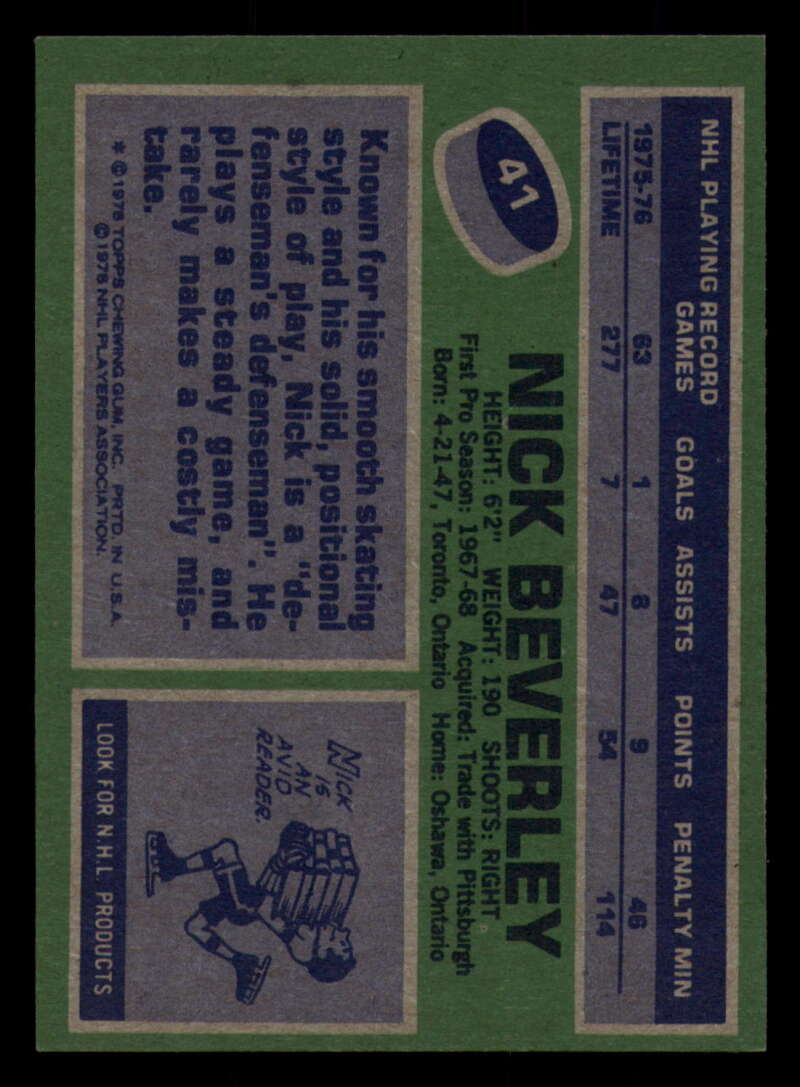 1976-77 Topps Hockey  #6 - #85 - Complete your set - Pick your Card - Picture 169 of 423