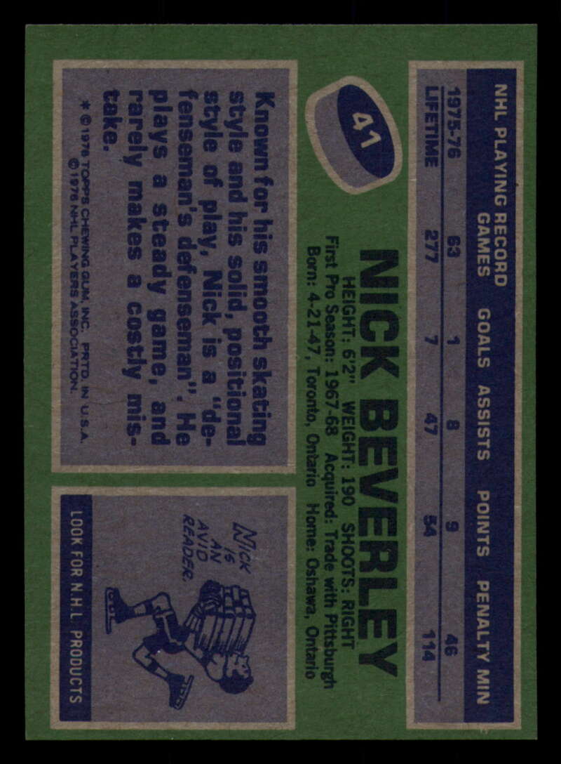 1976-77 Topps Hockey  #6 - #85 - Complete your set - Pick your Card - Picture 171 of 423