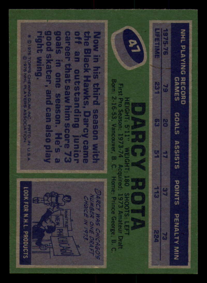 1976-77 Topps Hockey  #6 - #85 - Complete your set - Pick your Card - Picture 193 of 423