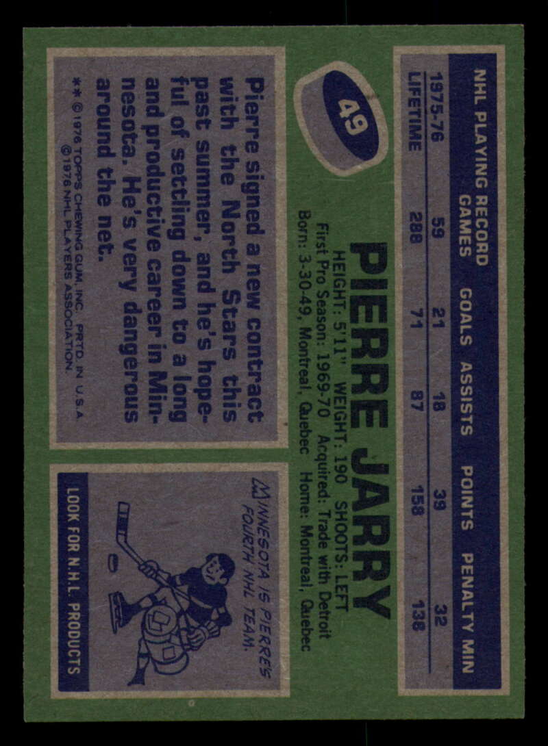 1976-77 Topps Hockey  #6 - #85 - Complete your set - Pick your Card - Picture 207 of 423