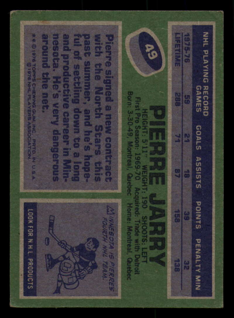 1976-77 Topps Hockey  #6 - #85 - Complete your set - Pick your Card - Picture 211 of 423