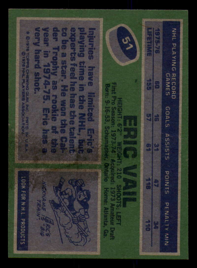 1976-77 Topps Hockey  #6 - #85 - Complete your set - Pick your Card - Picture 225 of 423