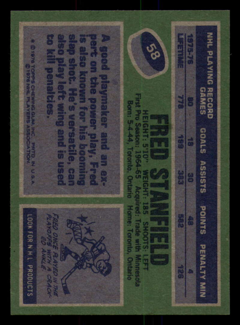 1976-77 Topps Hockey  #6 - #85 - Complete your set - Pick your Card - Picture 265 of 423