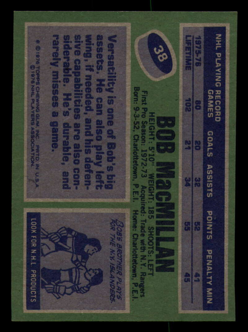 1976-77 Topps Hockey  #6 - #85 - Complete your set - Pick your Card - Picture 153 of 423