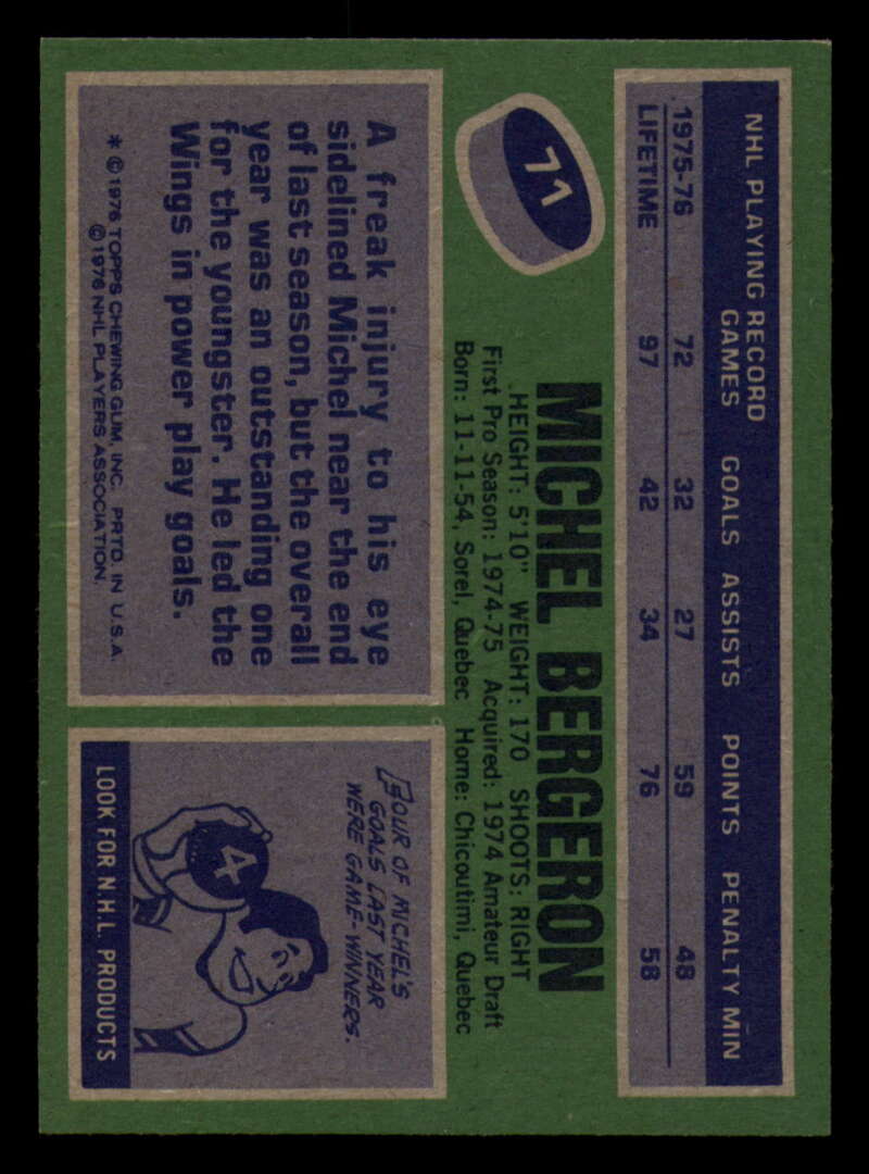 1976-77 Topps Hockey  #6 - #85 - Complete your set - Pick your Card - Picture 317 of 423