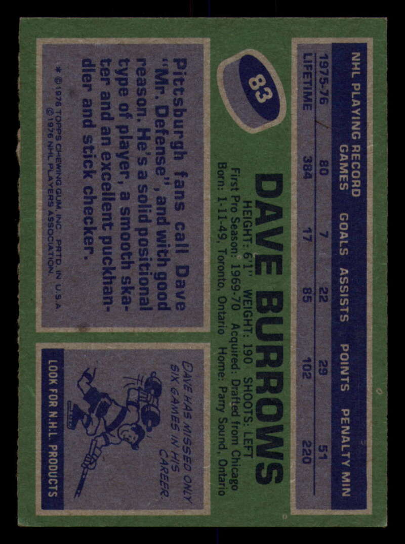 1976-77 Topps Hockey  #6 - #85 - Complete your set - Pick your Card - Picture 401 of 423