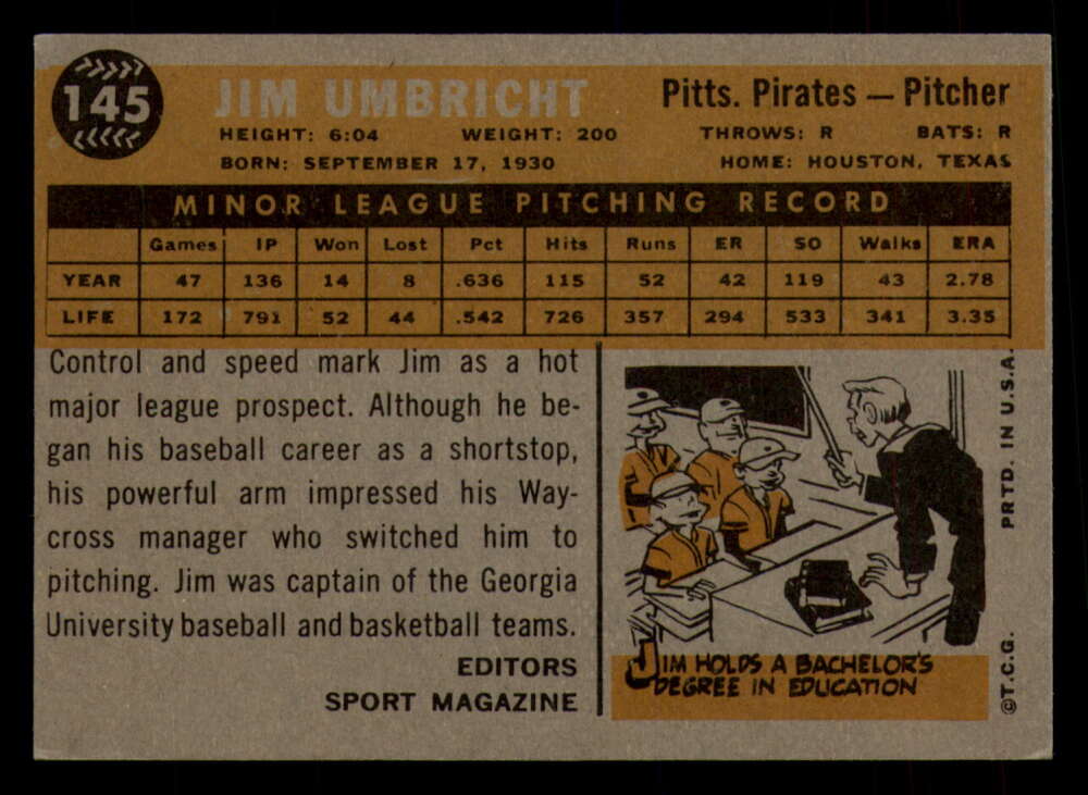 1960 Topps Baseball #91 to #180 - Complete your set - Pick your card - Picture 239 of 455