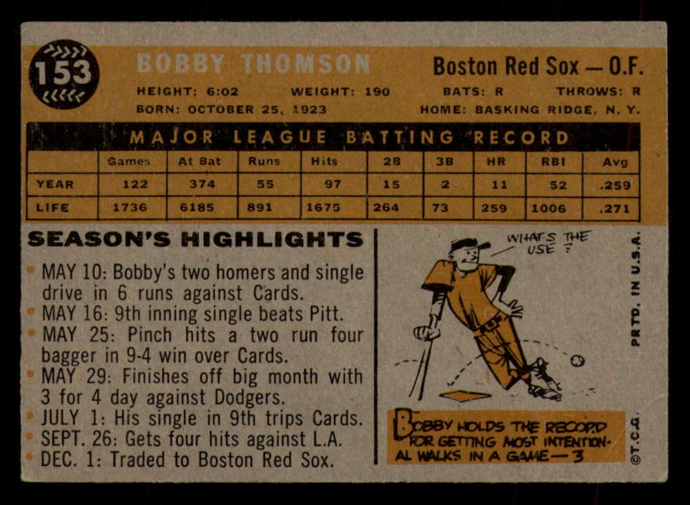 1960 Topps Baseball #91 to #180 - Complete your set - Pick your card - Picture 267 of 455