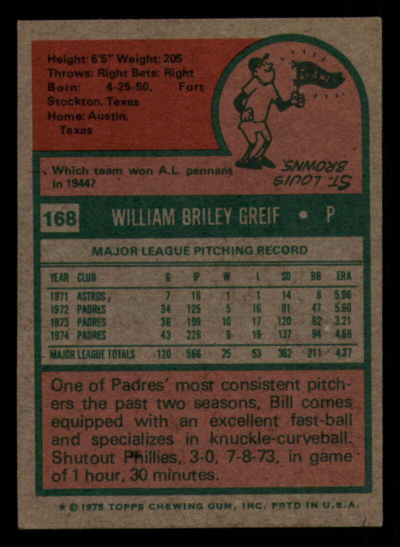 1975 Topps Baseball #166 - #259 - Complete your set - Pick your card - Picture 37 of 451