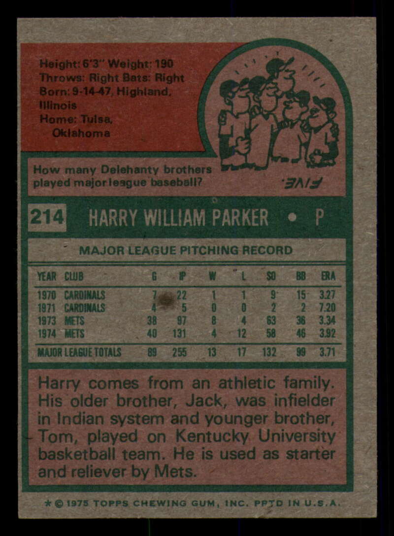 1975 Topps Baseball #166 - #259 - Complete your set - Pick your card - Picture 223 of 451