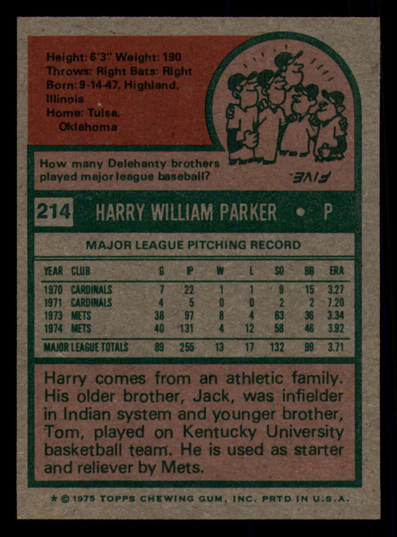1975 Topps Baseball #166 - #259 - Complete your set - Pick your card - Picture 225 of 451
