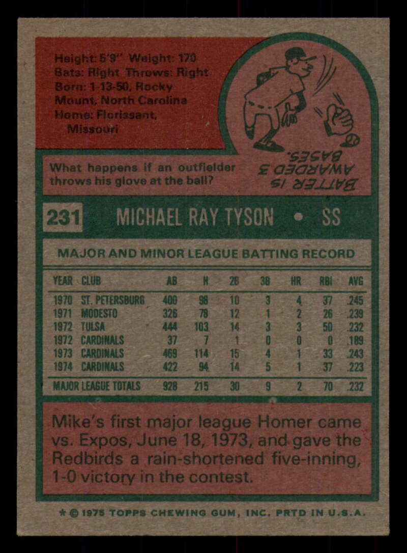 1975 Topps Baseball #166 - #259 - Complete your set - Pick your card - Picture 305 of 451