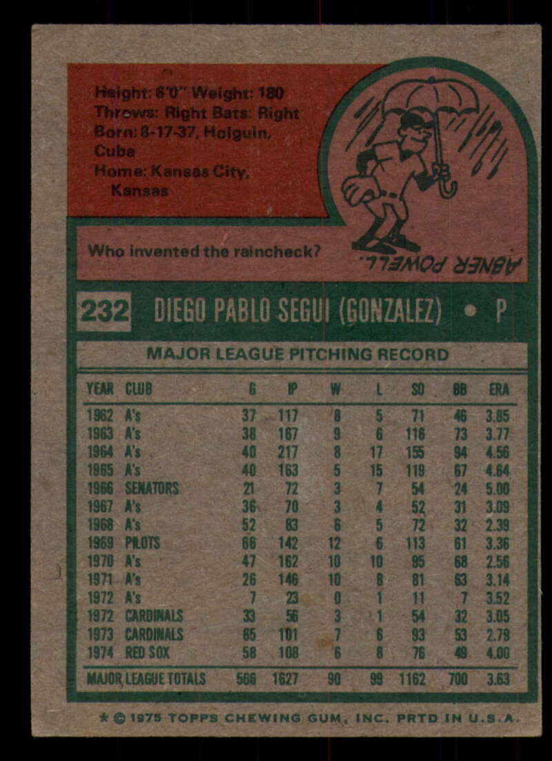 1975 Topps Baseball #166 - #259 - Complete your set - Pick your card - Picture 307 of 451