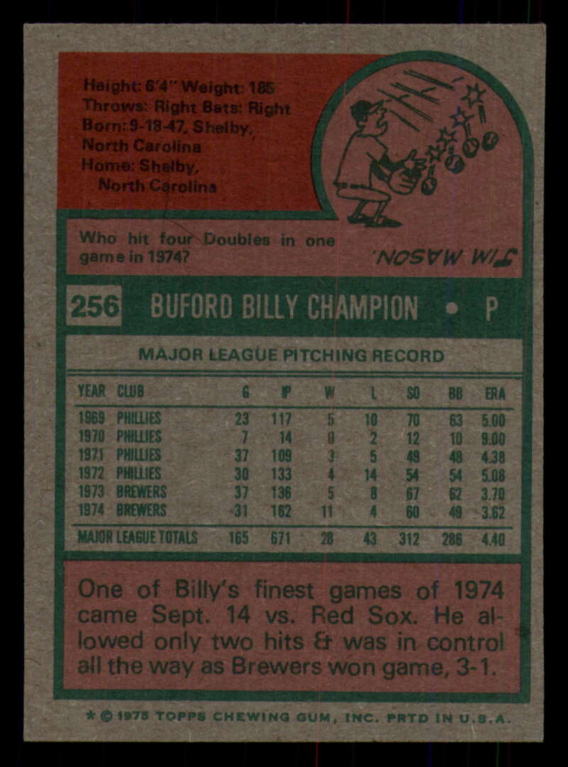 1975 Topps Baseball #166 - #259 - Complete your set - Pick your card - Picture 431 of 451