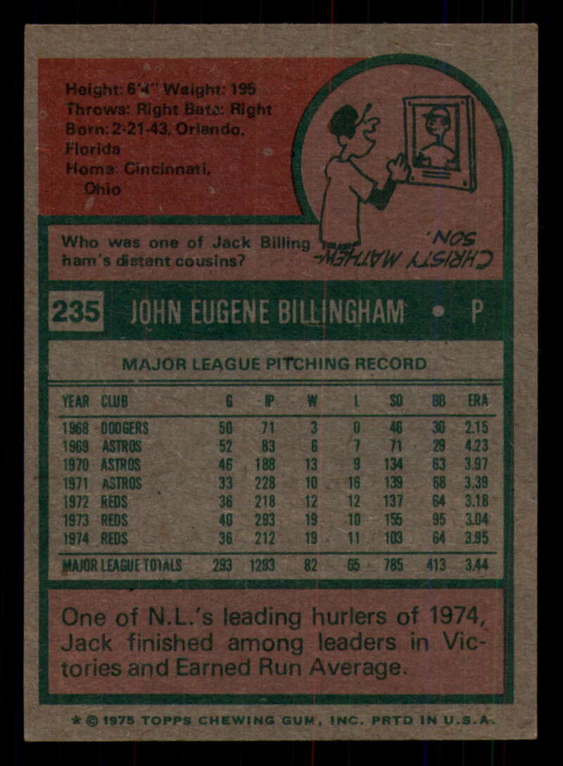 1975 Topps Baseball #166 - #259 - Complete your set - Pick your card - Picture 331 of 451