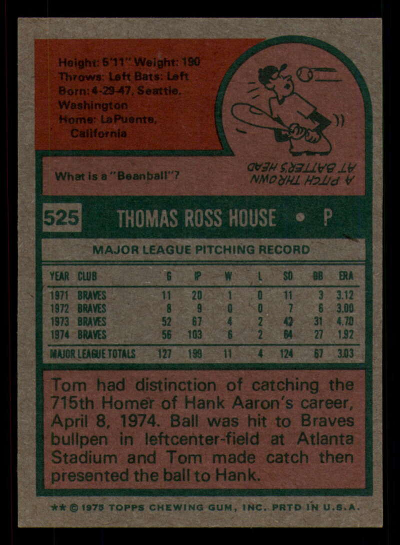 1975 Topps Baseball #516 - #585 - Complete your set - Pick your card - Picture 71 of 489