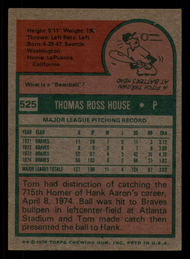 1975 Topps Baseball #516 - #585 - Complete your set - Pick your card - Picture 73 of 489