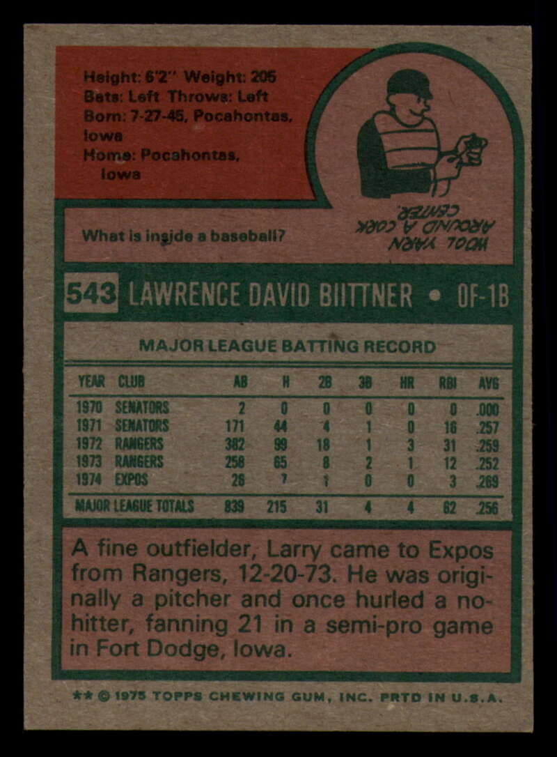 1975 Topps Baseball #516 - #585 - Complete your set - Pick your card - Picture 193 of 489