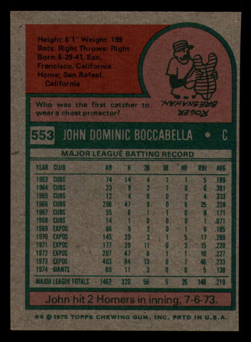 1975 Topps Baseball #516 - #585 - Complete your set - Pick your card - Picture 261 of 489