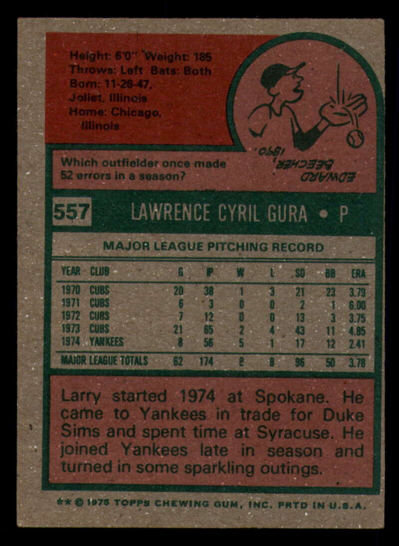 1975 Topps Baseball #516 - #585 - Complete your set - Pick your card - Picture 273 of 489