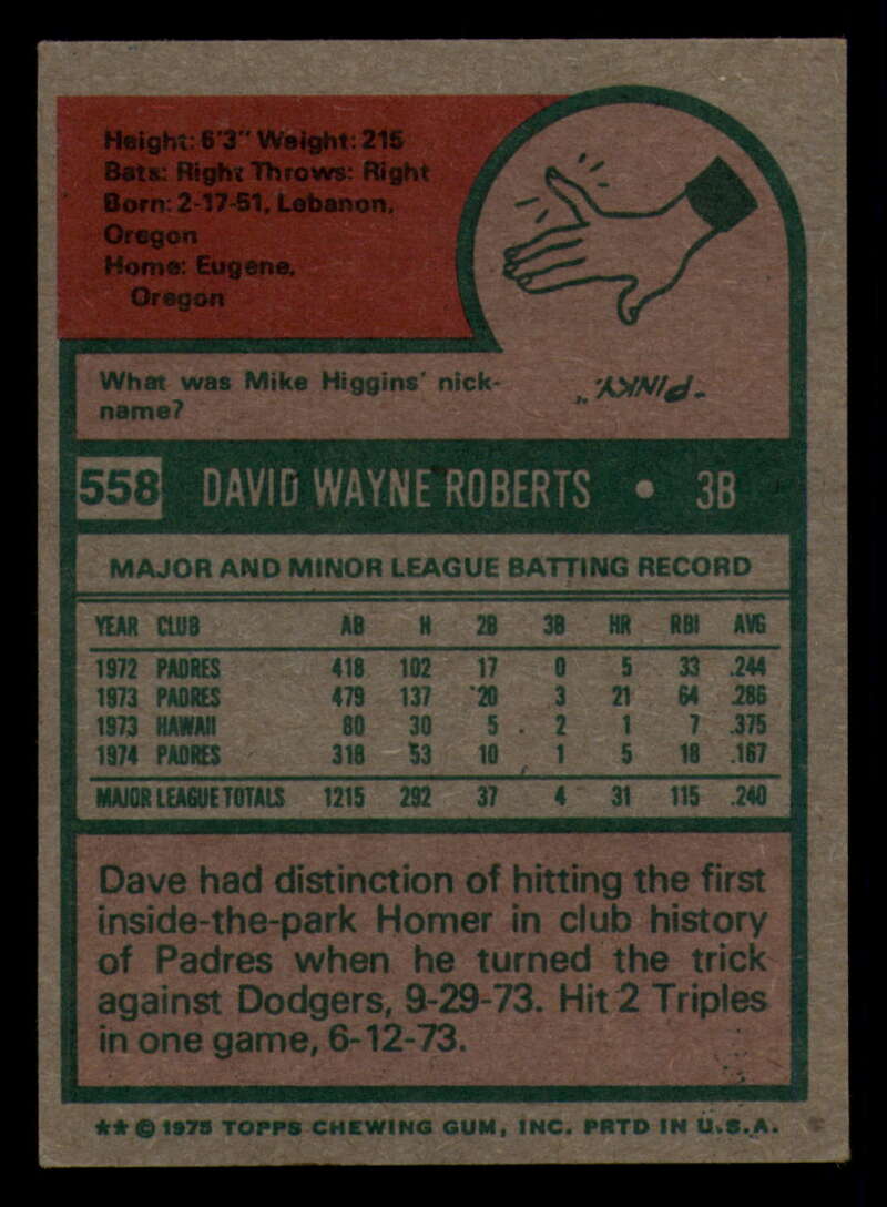 1975 Topps Baseball #516 - #585 - Complete your set - Pick your card - Picture 281 of 489