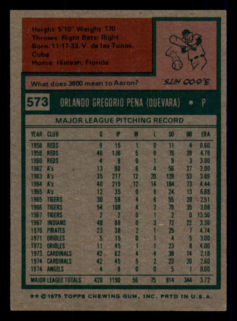 1975 Topps Baseball #516 - #585 - Complete your set - Pick your card - Picture 395 of 489