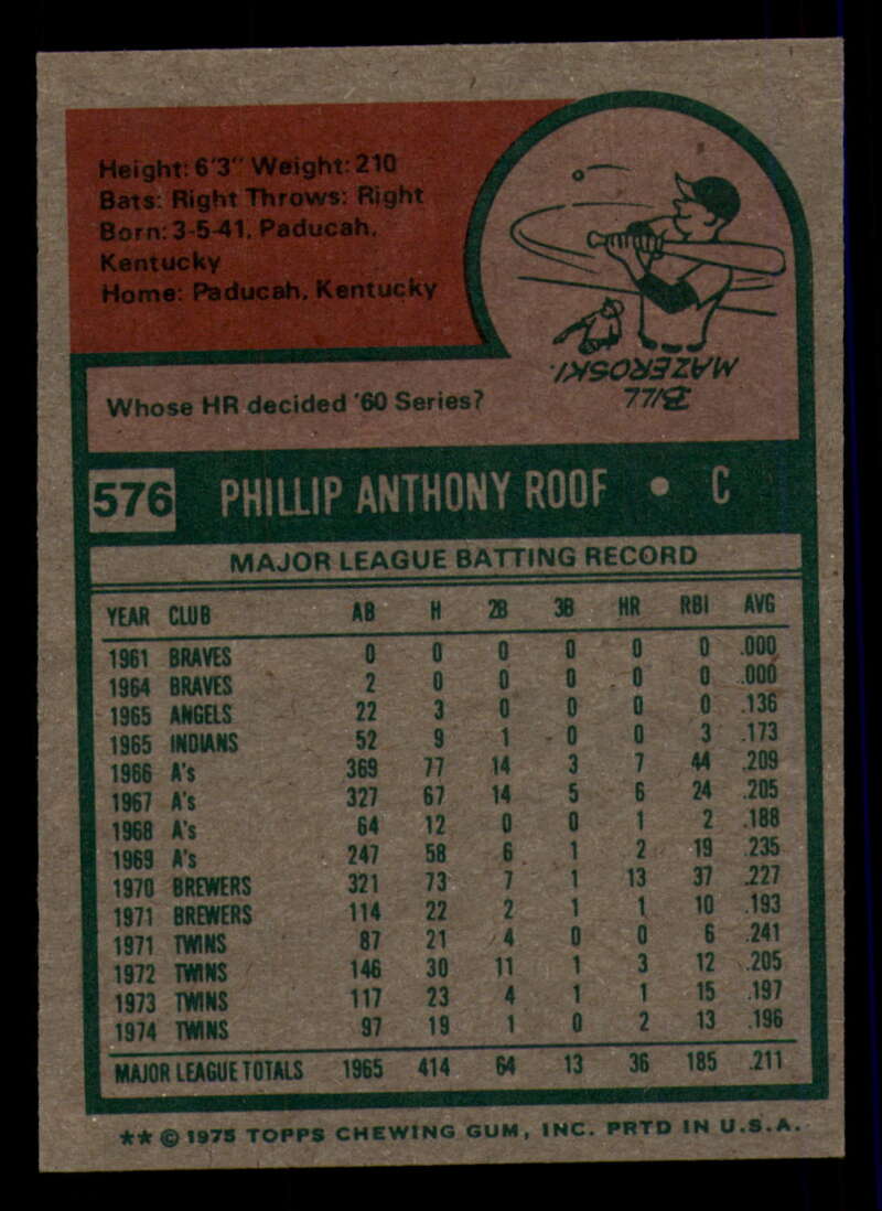 1975 Topps Baseball #516 - #585 - Complete your set - Pick your card - Picture 415 of 489