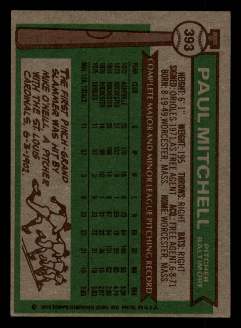 1976 Topps Baseball #391 to #450 - Complete your set - Pick your card - Picture 21 of 465