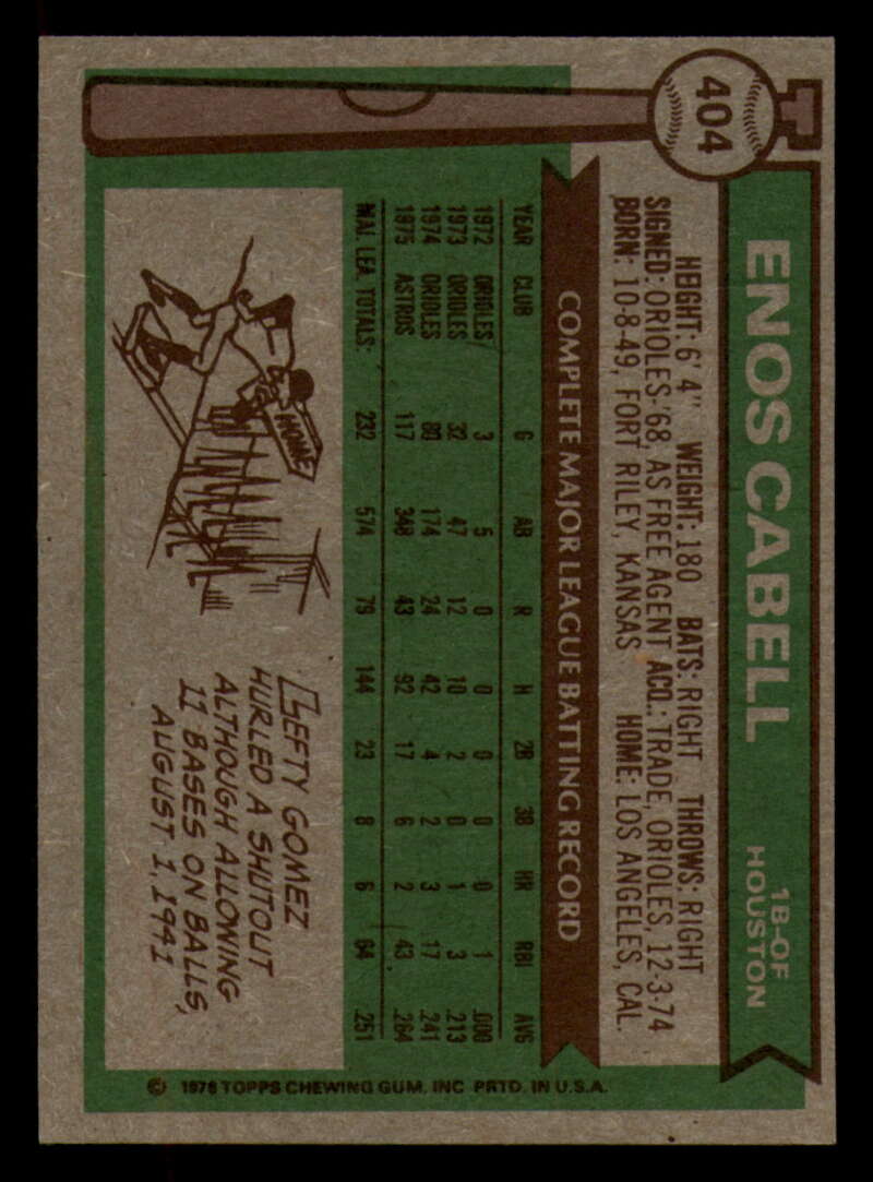 1976 Topps Baseball #391 to #450 - Complete your set - Pick your card - Picture 117 of 465