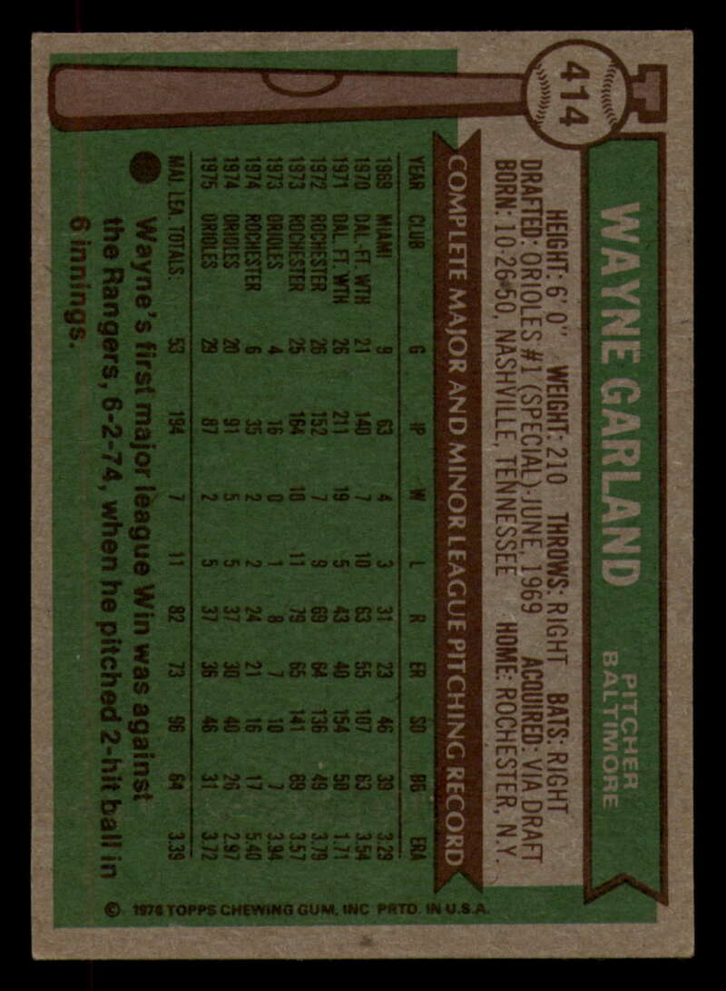 1976 Topps Baseball #391 to #450 - Complete your set - Pick your card - Picture 201 of 465