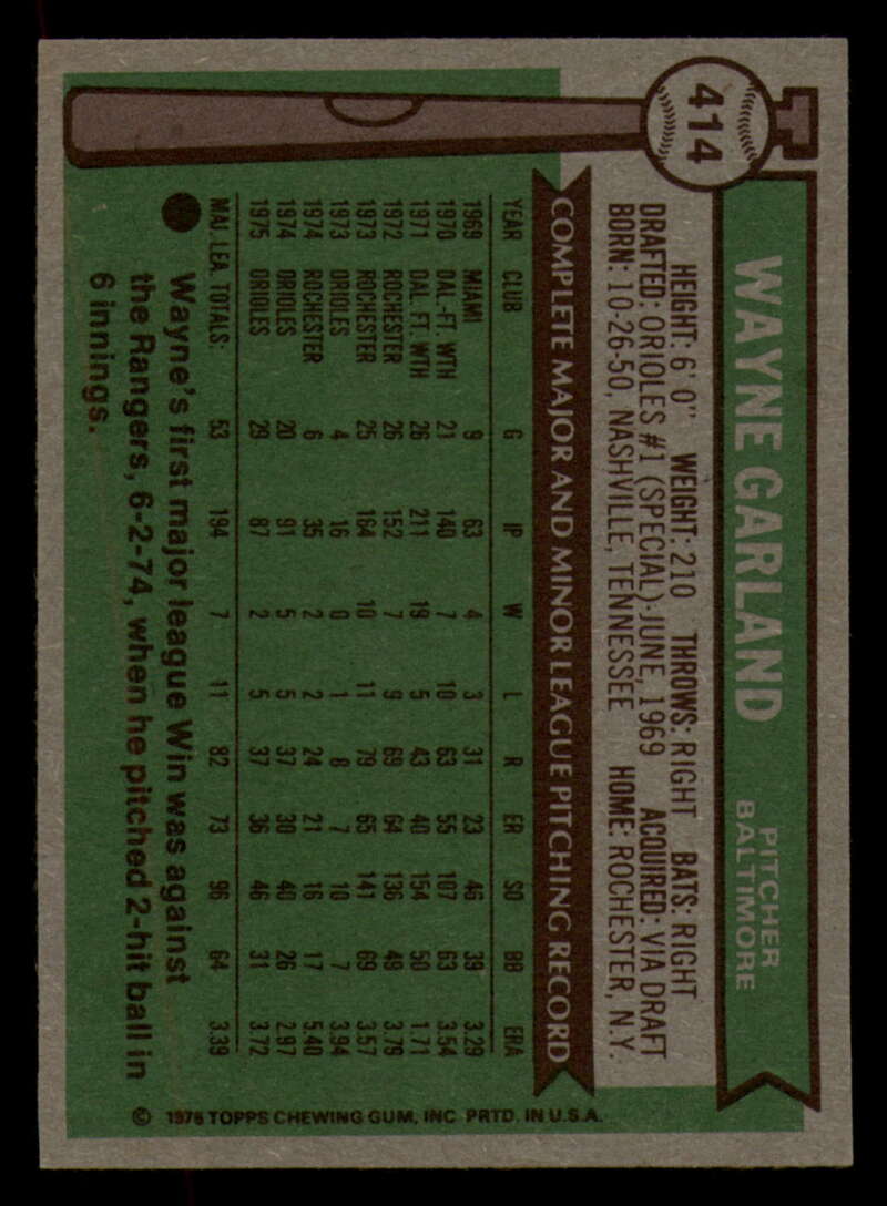 1976 Topps Baseball #391 to #450 - Complete your set - Pick your card - Picture 197 of 465