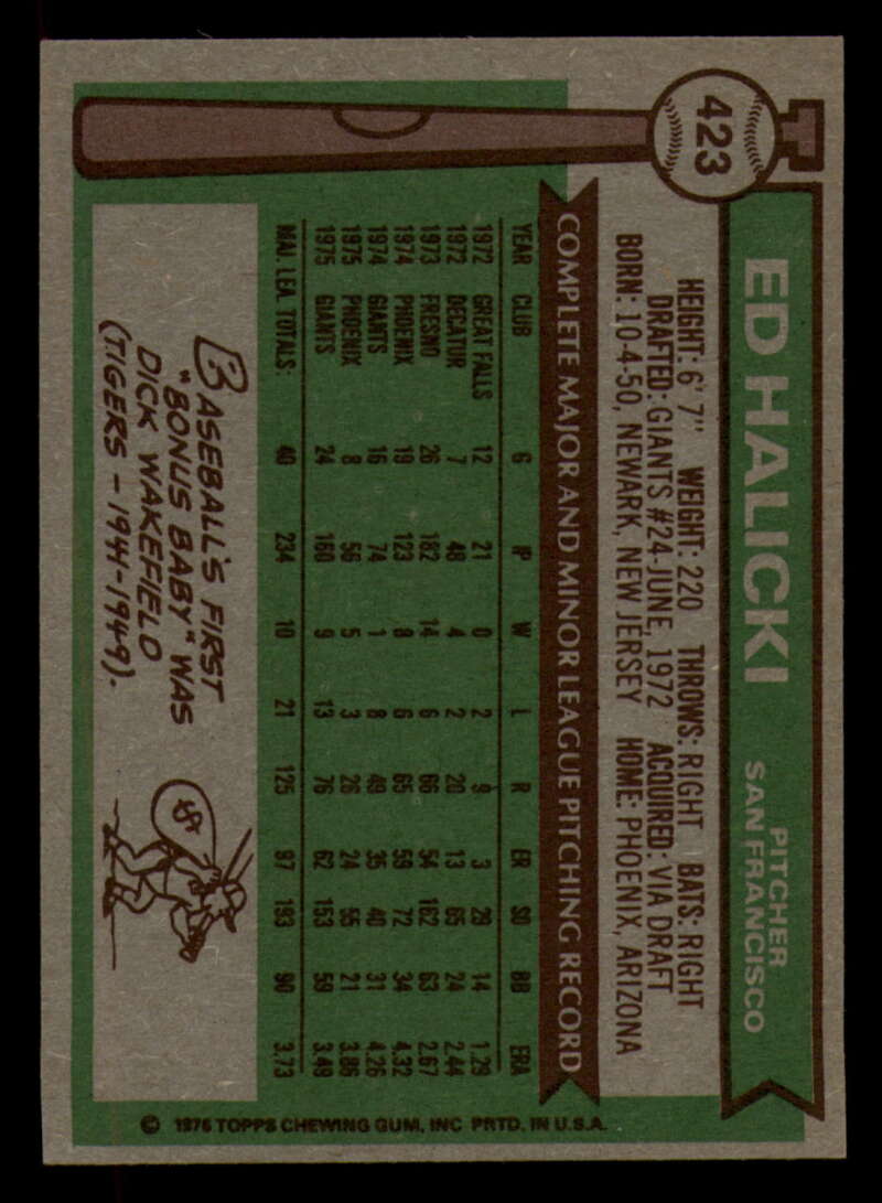 1976 Topps Baseball #391 to #450 - Complete your set - Pick your card - Picture 259 of 465