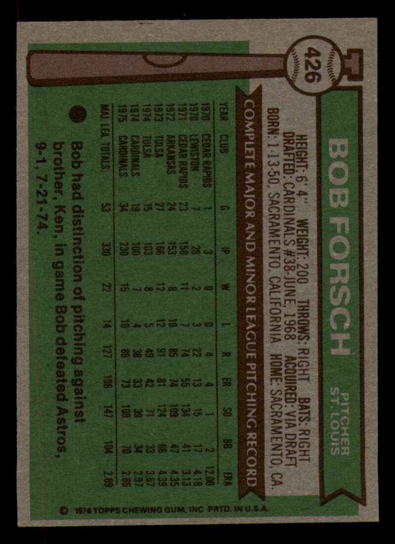 1976 Topps Baseball #391 to #450 - Complete your set - Pick your card - Picture 281 of 465