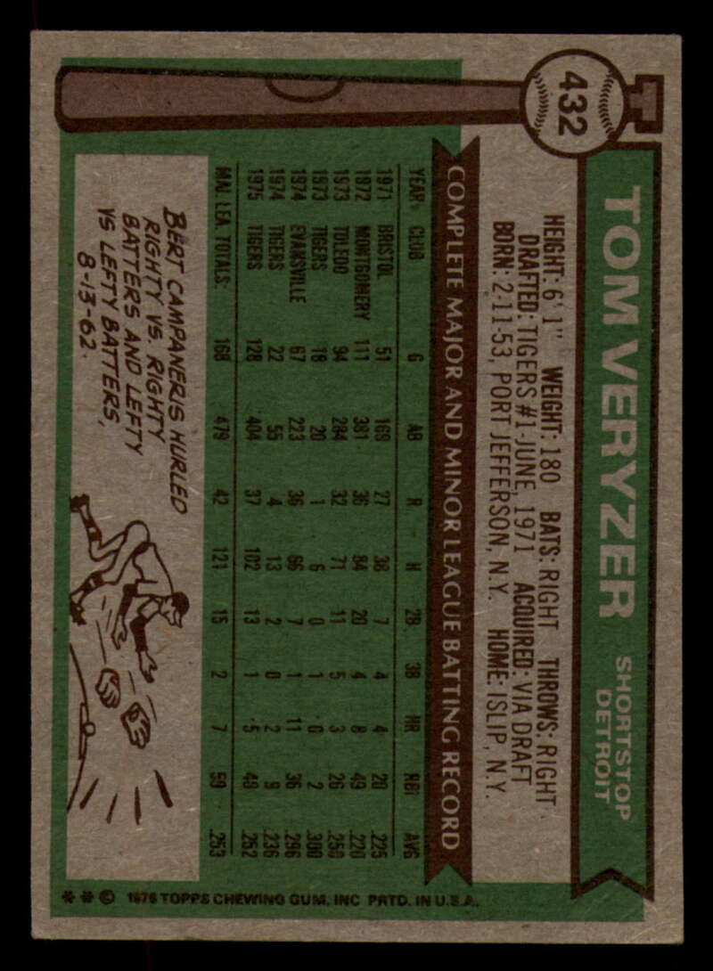 1976 Topps Baseball #391 to #450 - Complete your set - Pick your card - Picture 327 of 465