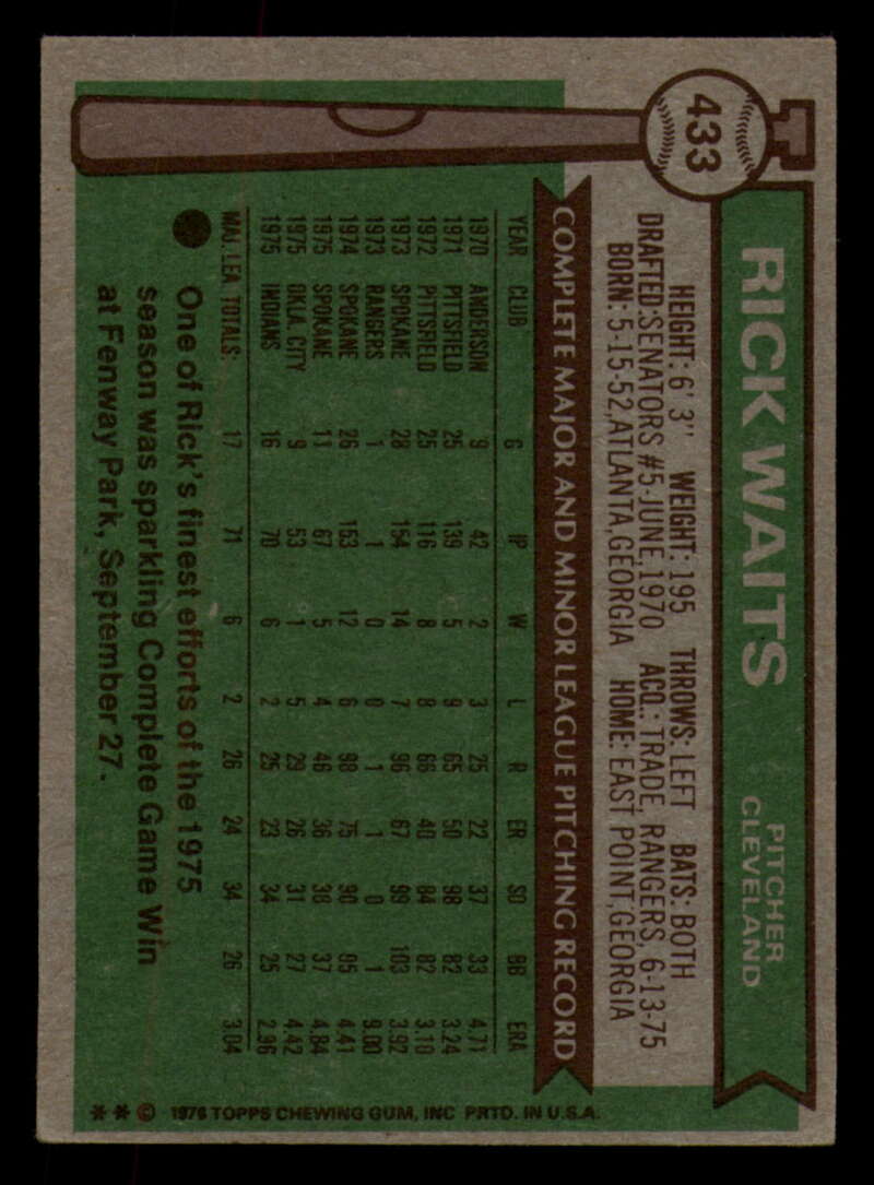 1976 Topps Baseball #391 to #450 - Complete your set - Pick your card - Picture 331 of 465