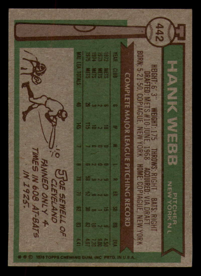 1976 Topps Baseball #391 to #450 - Complete your set - Pick your card - Picture 405 of 465