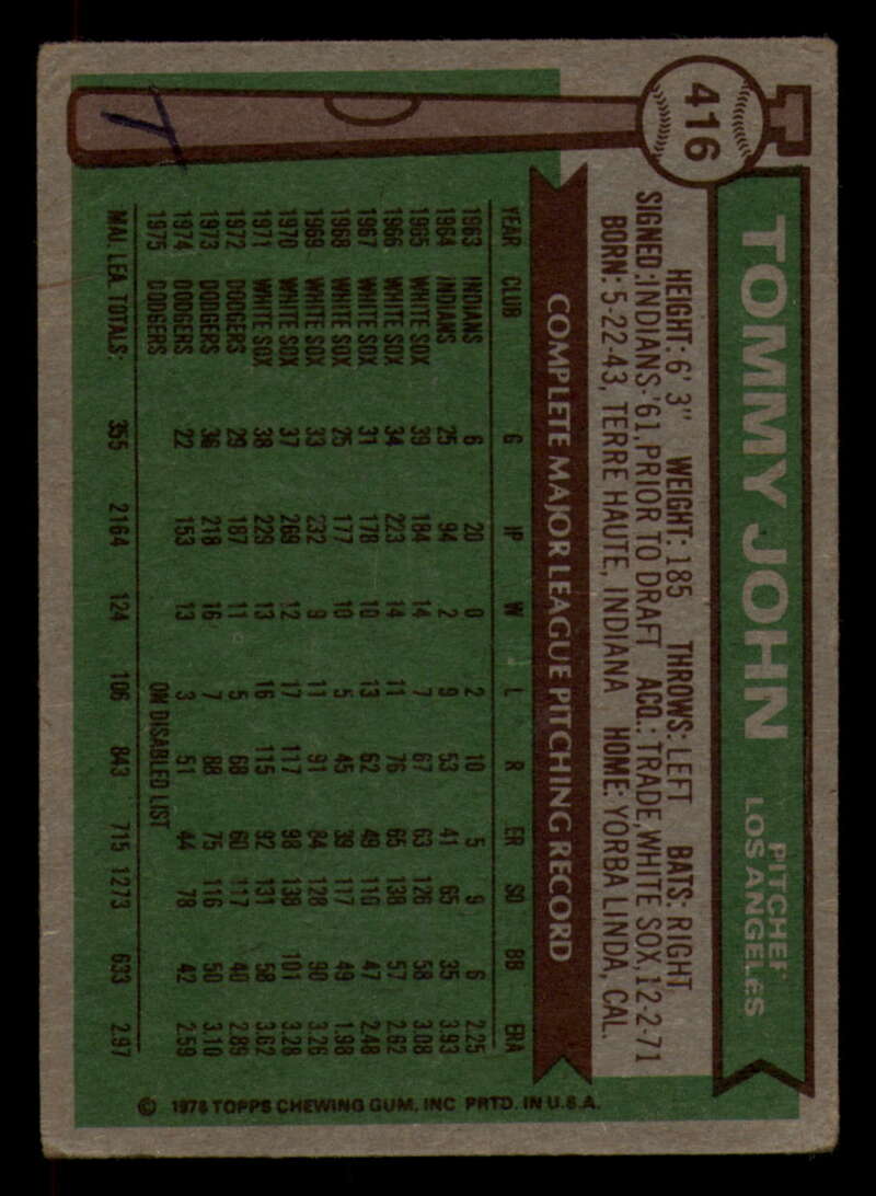 1976 Topps Baseball #391 to #450 - Complete your set - Pick your card - Picture 213 of 465