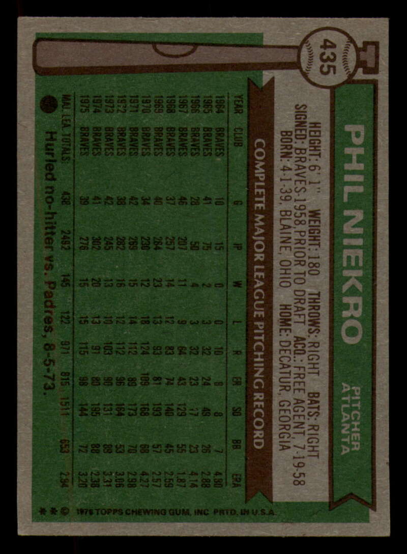 1976 Topps Baseball #391 to #450 - Complete your set - Pick your card - Picture 345 of 465