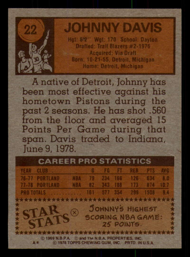 1978-79 Topps Basketball #1 - #50 - Complete your set - Pick your card - Picture 147 of 361