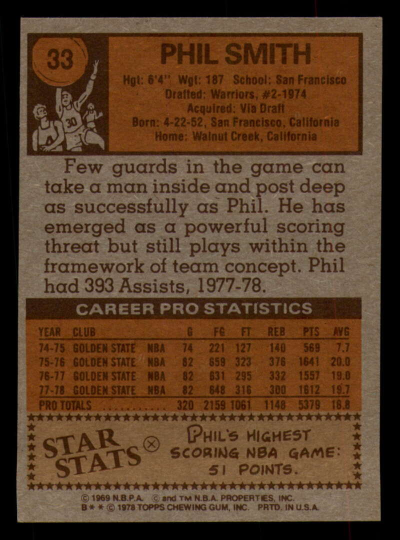 1978-79 Topps Basketball #1 - #50 - Complete your set - Pick your card - Picture 233 of 361