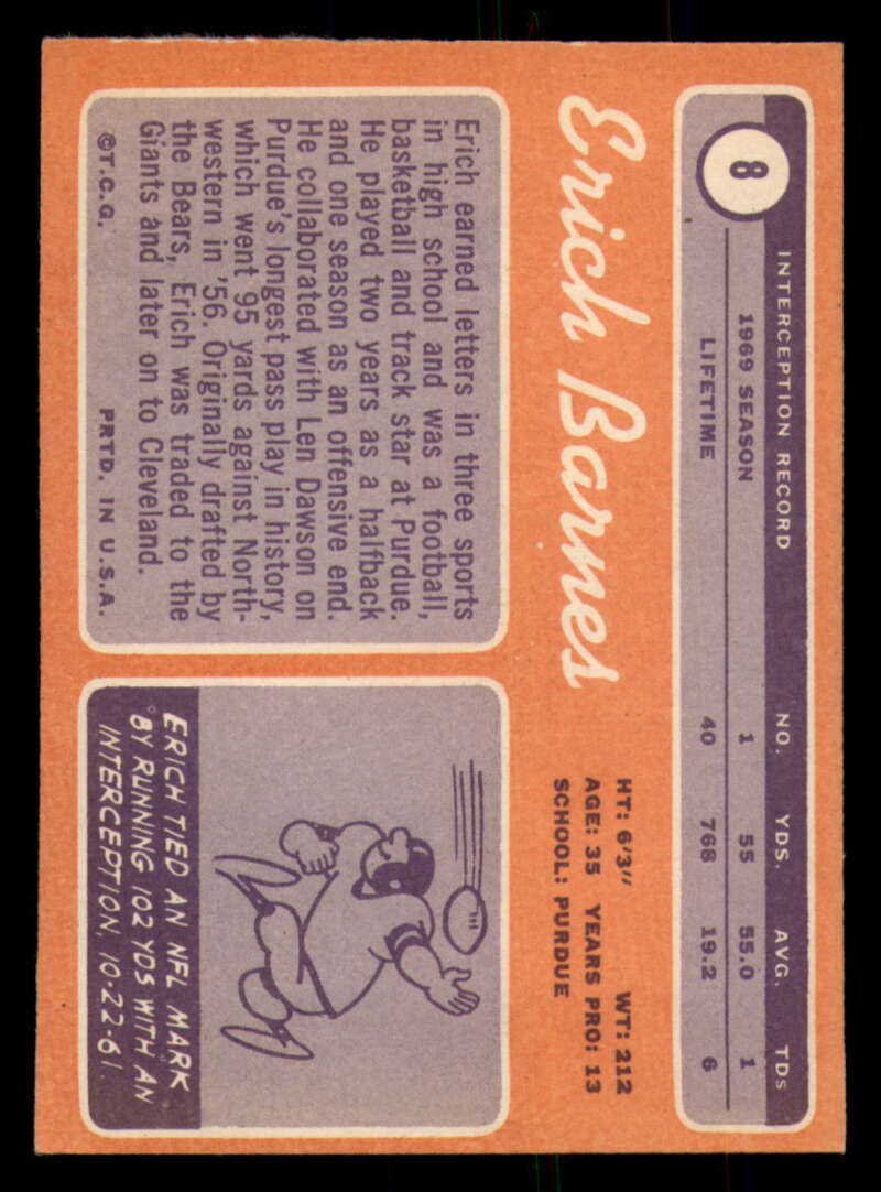 1970 Topps Football #1 to #89 - Complete your set - Pick your card - Picture 47 of 475