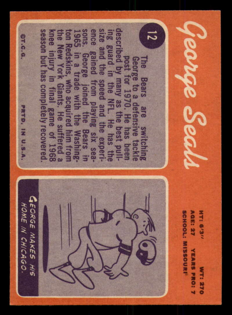 1970 Topps Football #1 to #89 - Complete your set - Pick your card - Picture 67 of 475