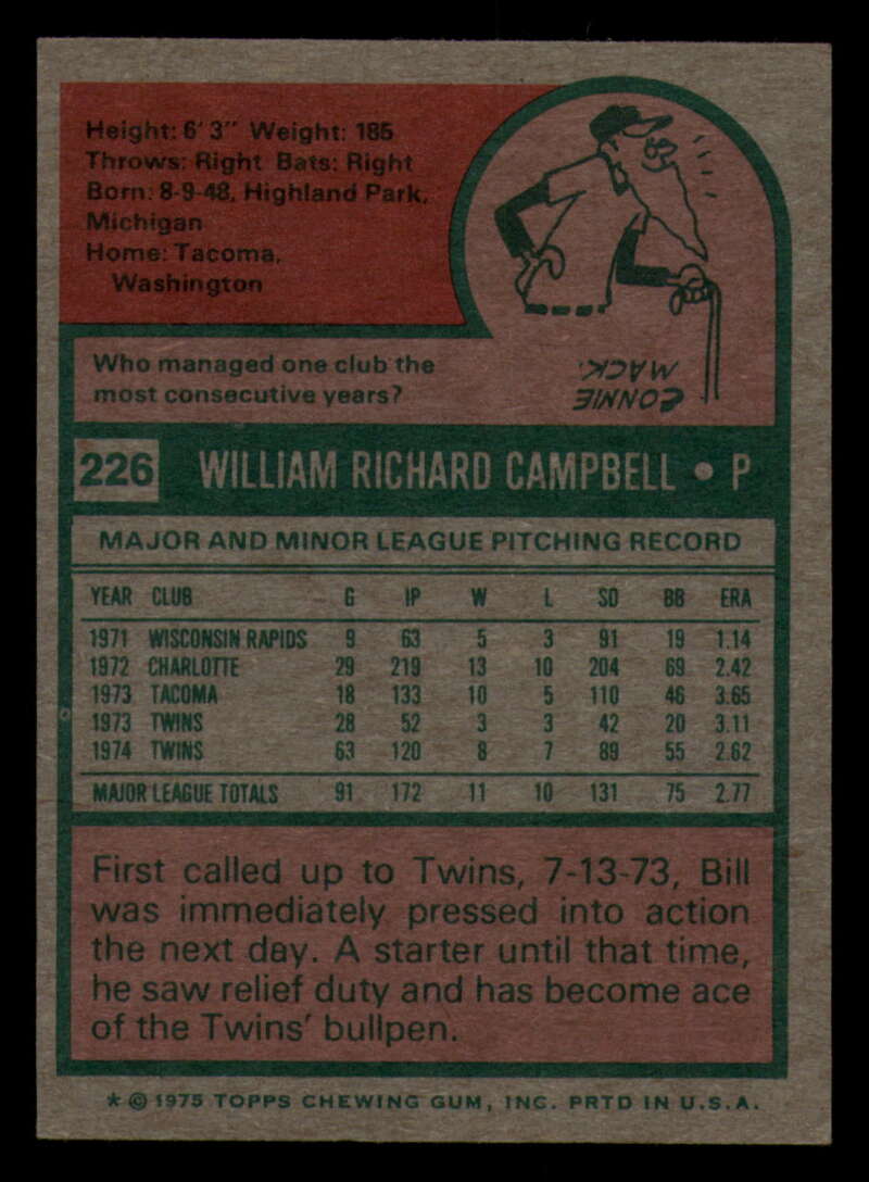 1975 Topps Baseball #166 - #259 - Complete your set - Pick your card - Picture 279 of 451