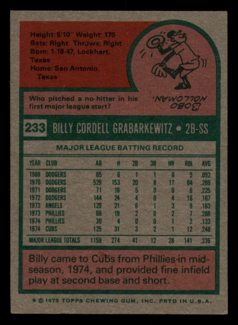 1975 Topps Baseball #166 - #259 - Complete your set - Pick your card - Picture 319 of 451