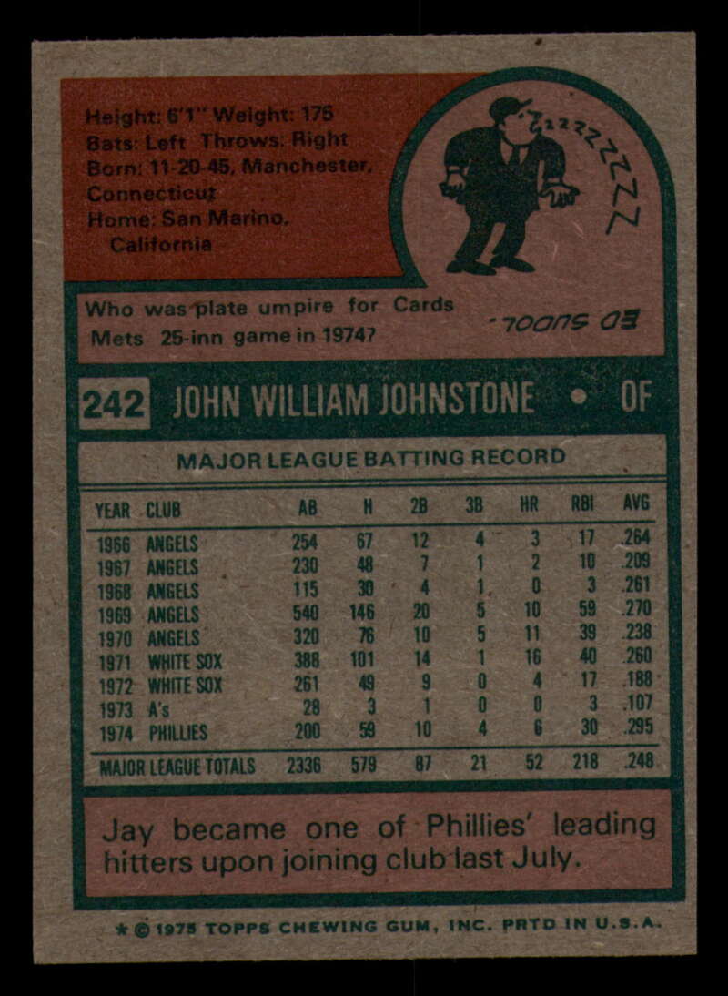 1975 Topps Baseball #166 - #259 - Complete your set - Pick your card - Picture 353 of 451